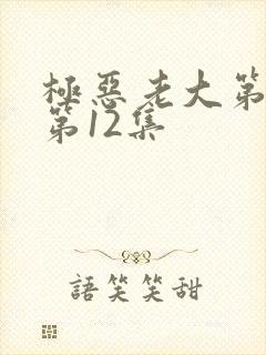 极恶老大第二季第12集