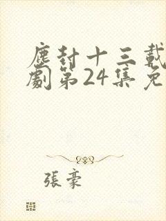 尘封十三载电视剧第24集免费观看