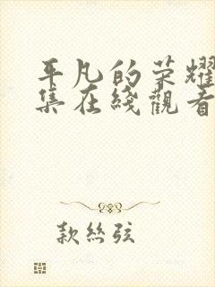 平凡的荣耀11集在线观看