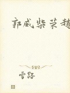 郭威柴荣赵匡胤