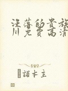没落的贵族琉璃川免费高清全集