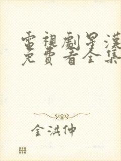 电视剧星汉灿烂免费看全集