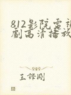 812影院电视剧高清播放