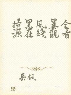 扫黑风暴全集资源在线观看
