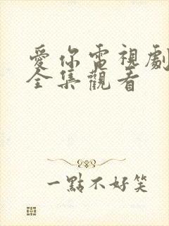 爱你电视剧免费全集观看