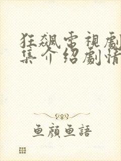 狂飙电视剧40集介绍剧情