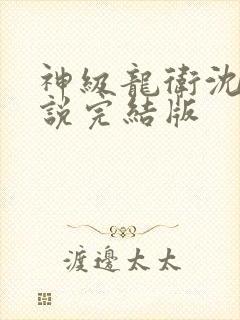 神级龙卫沈浪小说完结版