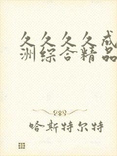 久久久久成人亚洲综合精品