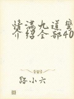 情满九道弯剧情介绍全部40集