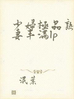 少妇极品熟妇人妻丰满lp