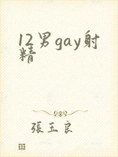 12男gay射精