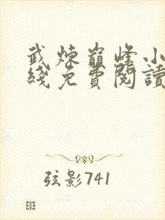 武炼巅峰小说在线免费阅读