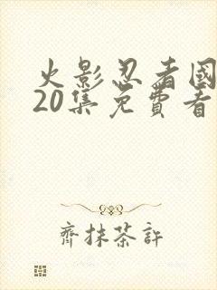 火影忍者国语720集免费看