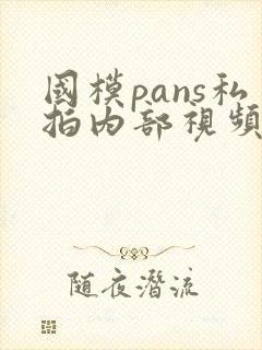 国模pans私拍内部视频