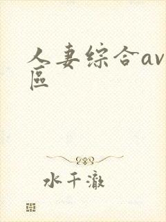 人妻综合av一区