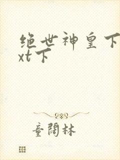 绝世神皇下载txt下