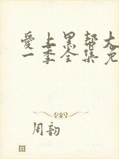 爱上黑帮大佬第一季全集免费观看封面
