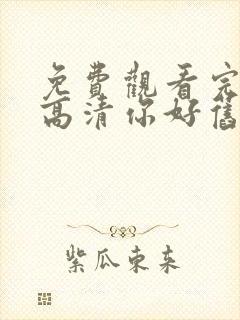 免费观看完整版高清你好旧时光封面