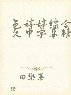 色婷婷综合久久久中字幕精品久久