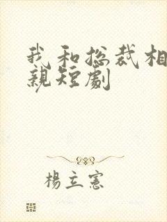 我和总裁相了个亲短剧