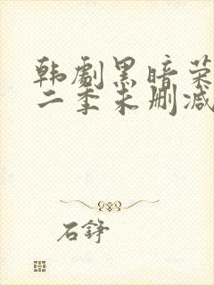 韩剧黑暗荣耀第二季未删减版