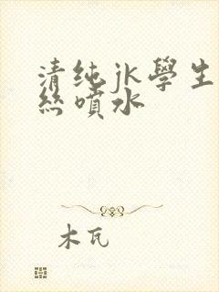 清纯jk学生白丝喷水封面