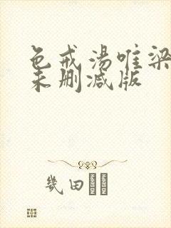 色戒汤唯梁朝伟未删减版