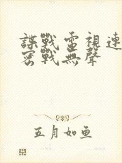 谍战电视连续剧密战无声