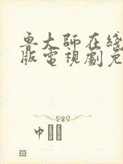 鲁大师在线中文版电视剧免费播放封面