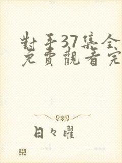 对手37集全集免费观看完整版高清