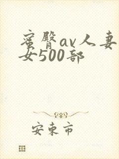 蜜臀av人妻熟女500部