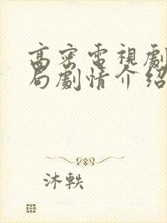 高密电视剧大结局剧情介绍