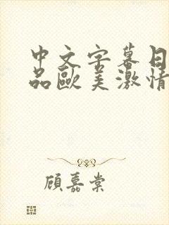 中文字幕日韩精品欧美激情乱