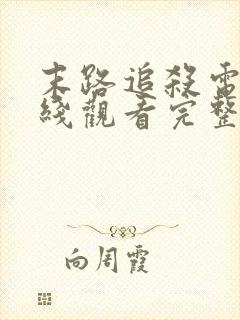 末路追杀电影在线观看完整免费高清悬疑片