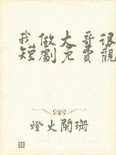 我做大哥很多年短剧免费观看