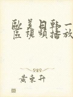 欧美日韩一区二区视频播放封面