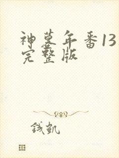 神墓年番13集完整版封面