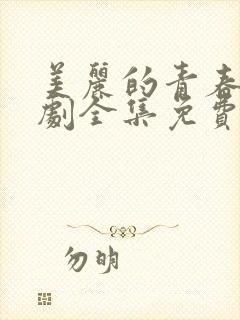 美丽的青春电视剧全集免费观看