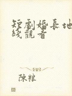 短剧婚长地久在线观看