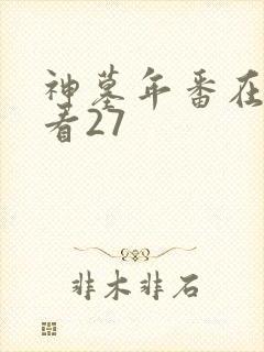 神墓年番在线观看27