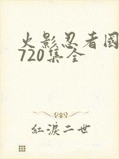 火影忍者国语版720集全