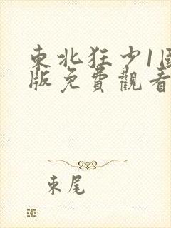 东北狂少1国语版免费观看高清