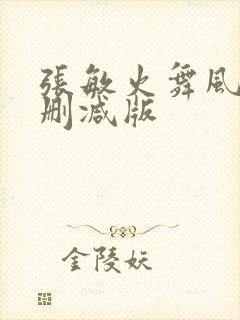 张敏火舞风云未删减版