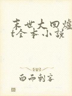 末世大回炉txt全本小说封面