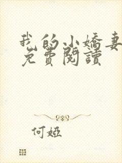 我的小娇妻全文免费阅读封面