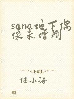 sana地下偶像未增删