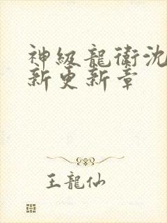 神级龙卫沈浪最新更新章