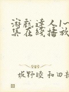 游戏达人1~2集在线播放免费观看