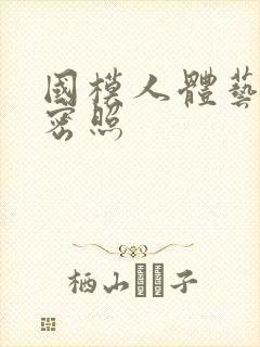 国模人体艺术私密照封面