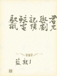 驭鲛记与君初相识电视剧免费观看封面